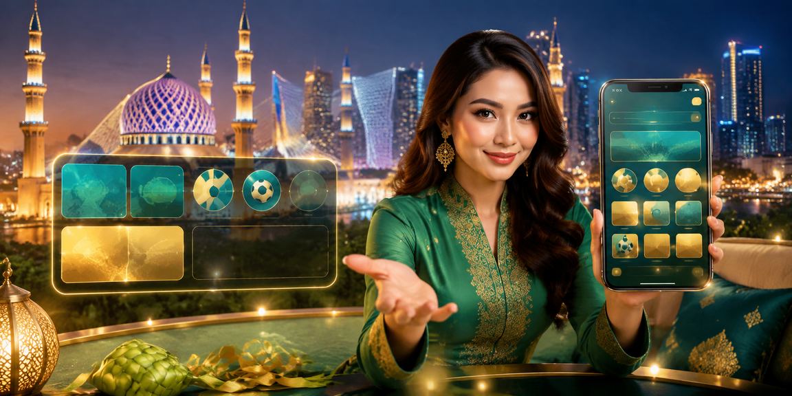 Hiburan kasino mudah alih dengan tema Hari Raya di Selangor